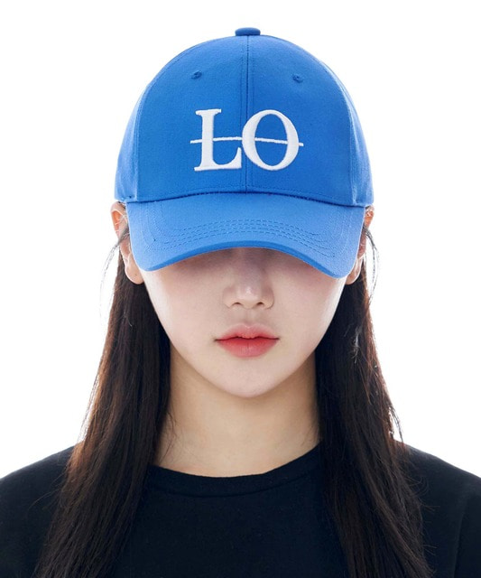 [루오에스팩] LO-logo cap (blue)