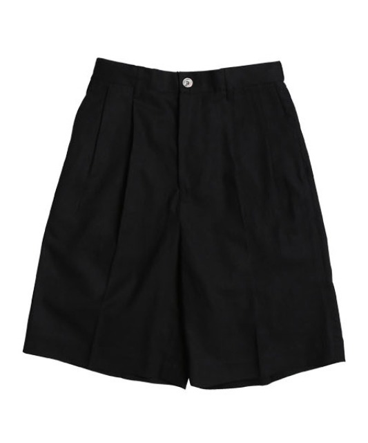 [스테디에브리웨어] Easy Linen Shorts (Black)