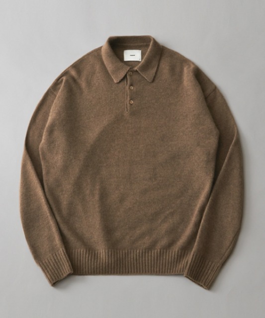 [퍼렌] raccoon collar knit_beige