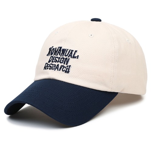 [노매뉴얼]DOODLE BALL CAP - DARK NAVY