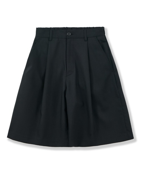 [퍼렌] bermuda shorts_black