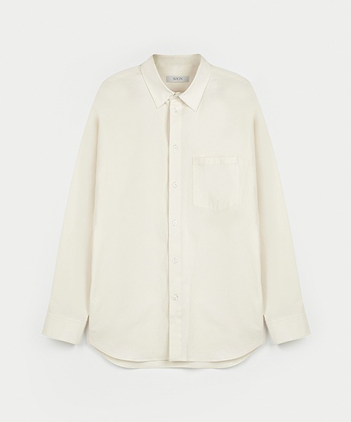 [소신] High Density Cotton Shirts - Cream