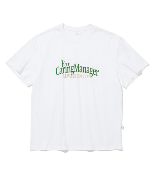 [밀로] Caring Arch T-Shirt [White]