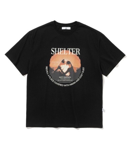 [밀로] Shelter T-Shirt [Black]