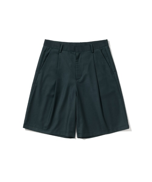 [밀로] Minimalist Bermuda Half Pants [Pine Green]