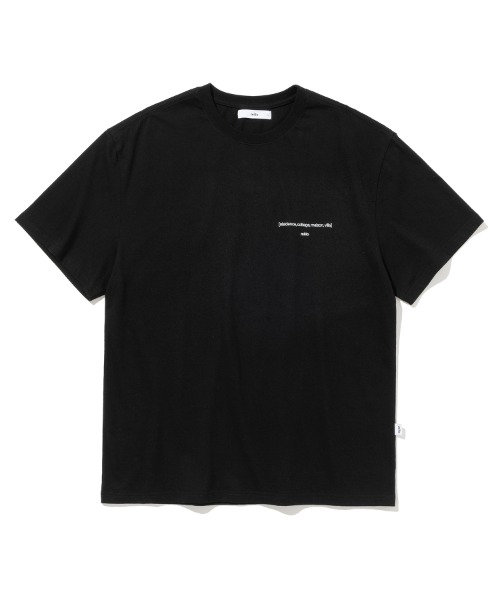 [밀로] Home T-Shirt [Black]