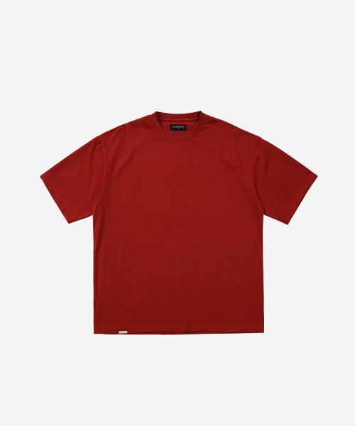 [디프리크] Classic Cotton T-Shirt - Deep Red