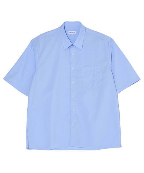 [스테디에브리웨어] Relaxed Half Sleeved Daily Shirts (Sky Blue)