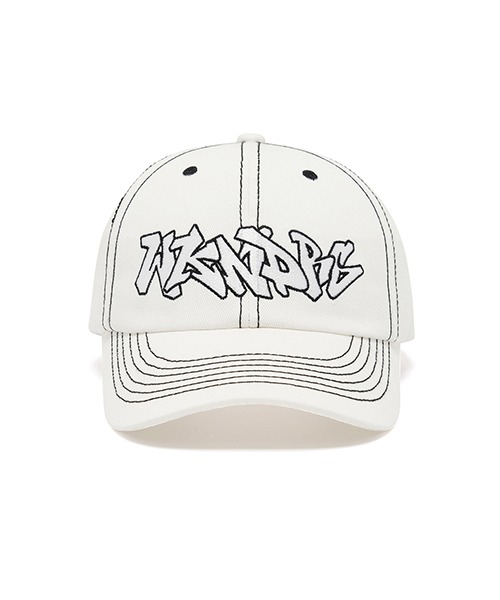 [위캔더스] GRAFFITI 6P CAP (WHITE)