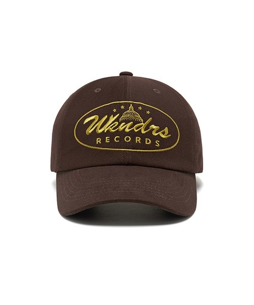 [위캔더스] RECORDS 6P CAP (BROWN)