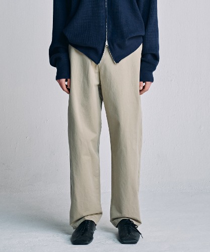 [노운] straight chino pants (beige)