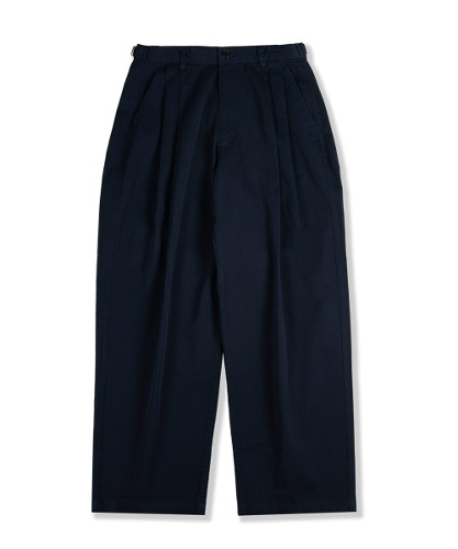 [퍼렌] 23SPRING wide chino trousers_navy