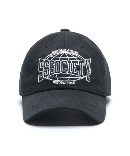 [주앙옴므] SSSOCIETY BALL CAP (BLACK)