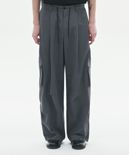 [노운] twist cargo pants (grey) 6월9일 예약배송