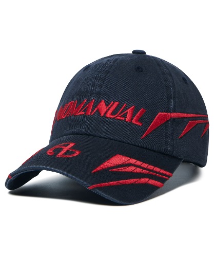 [노매뉴얼] D.C.L BALL CAP - WASHED NAVY