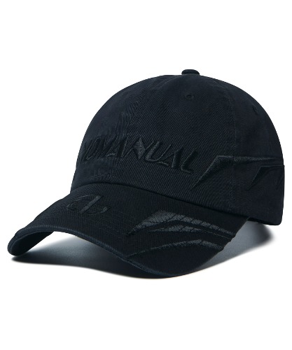 [노매뉴얼]   D.C.L BALL CAP - WASHED BLACK