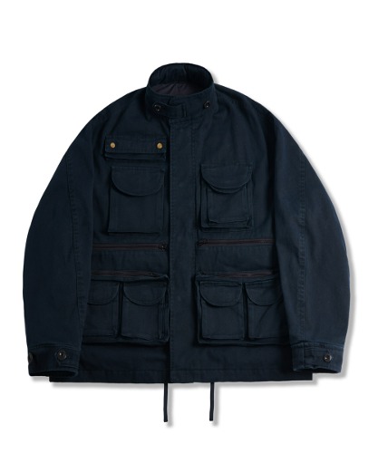 [퍼렌] utility fishing jacket_navy