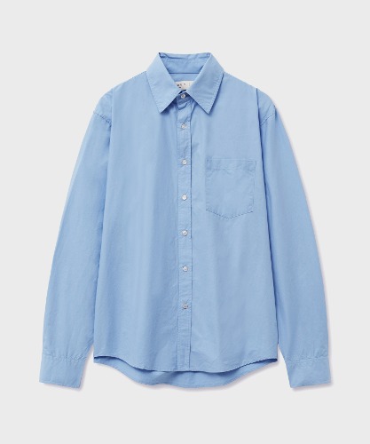 [노운]  daily shirts (blue)